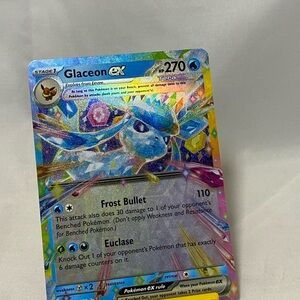 Glaceon ex - Double Rare Holo SV: Prismatic Evolutions 026/131 NM